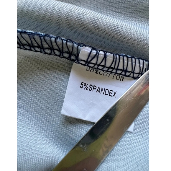 LouKeith Vestido sin mangas floral azul marino y blanco, talla 16 - Picture 6 of 6